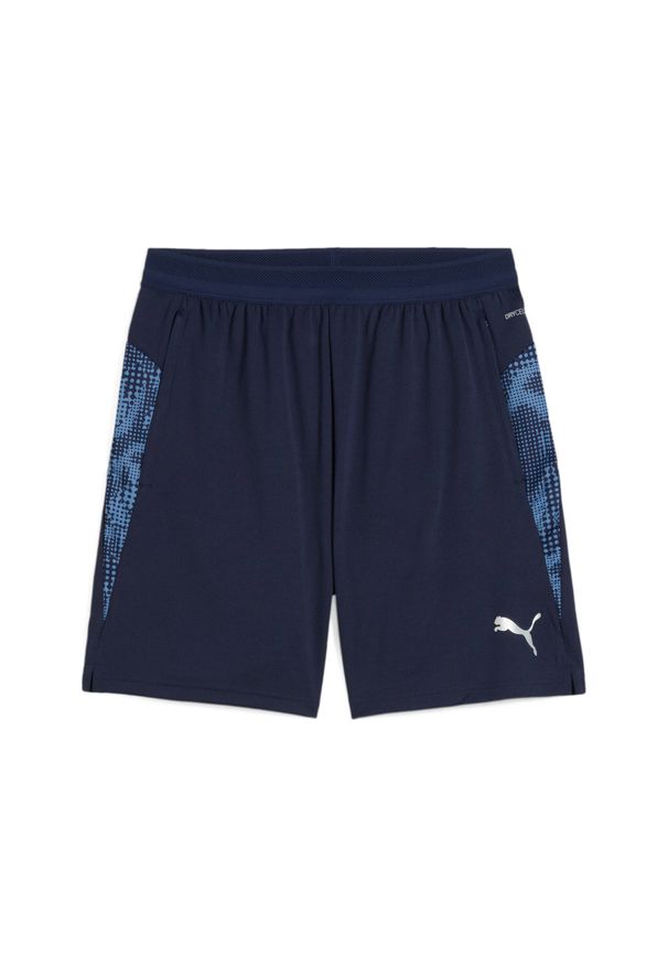 Szorty Puma Teamcup. Kolor: niebieski. Sport: fitness, piłka nożna