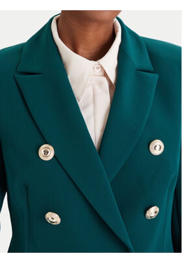 Rinascimento Marynarka CFC0126227003 Zielony Slim Fit. Kolor: zielony. Materiał: syntetyk