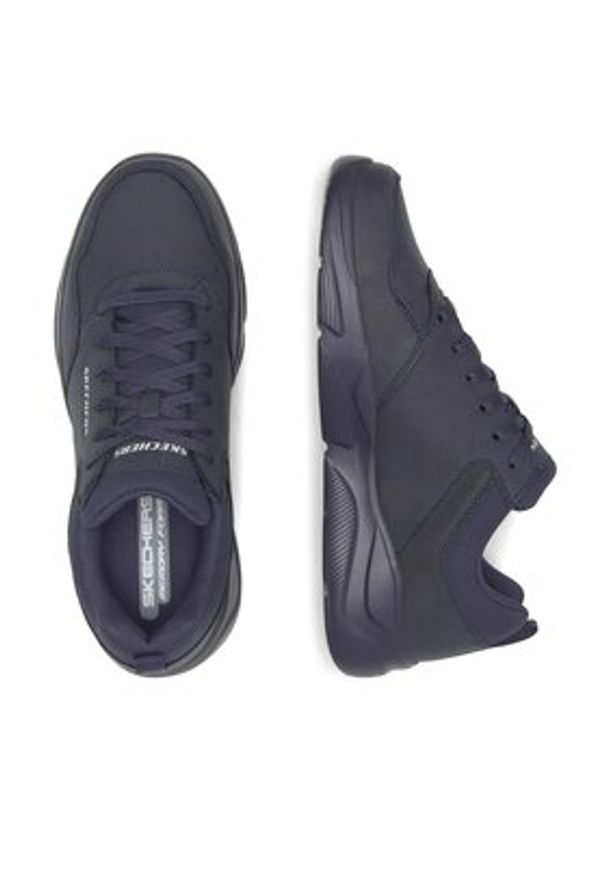 skechers - Skechers Sneakersy 8790157 DKNV Granatowy. Kolor: niebieski. Materiał: syntetyk