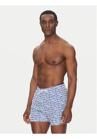Emporio Armani Underwear Szorty kąpielowe EM000583 AF12343 FB164 Niebieski Regular Fit. Kolor: niebieski. Materiał: syntetyk #3