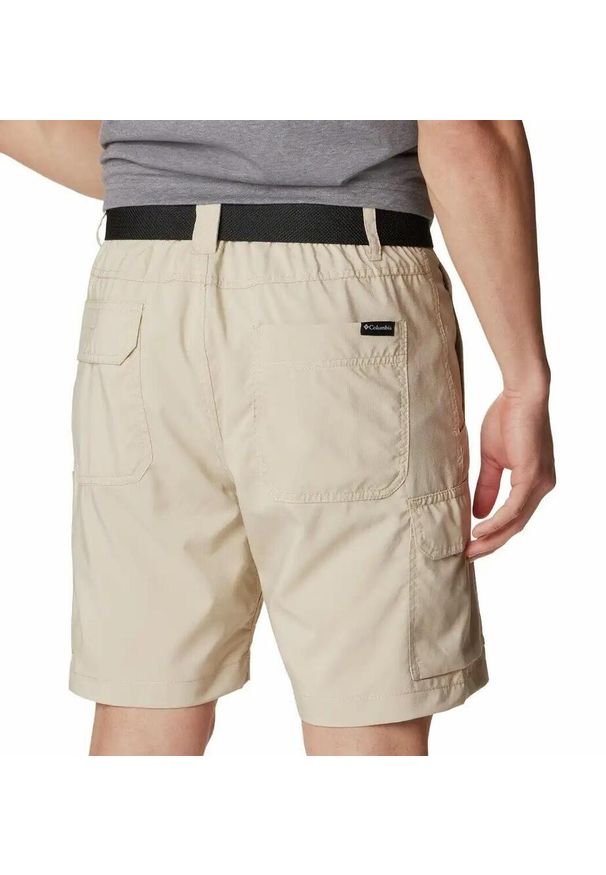 columbia - Krótkie Spodenki Turystyczne Męskie Columbia Silver Ridge Utility Cargo Short. Kolor: brązowy. Długość: krótkie