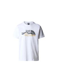 The North Face Koszulka S/S Mountain Line Nf0A87Ntfn4. Kolor: biały