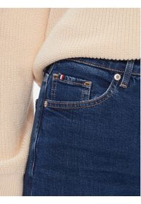 TOMMY HILFIGER - Tommy Hilfiger Jeansy WW0WW40649 Granatowy Bootcut Fit. Kolor: niebieski