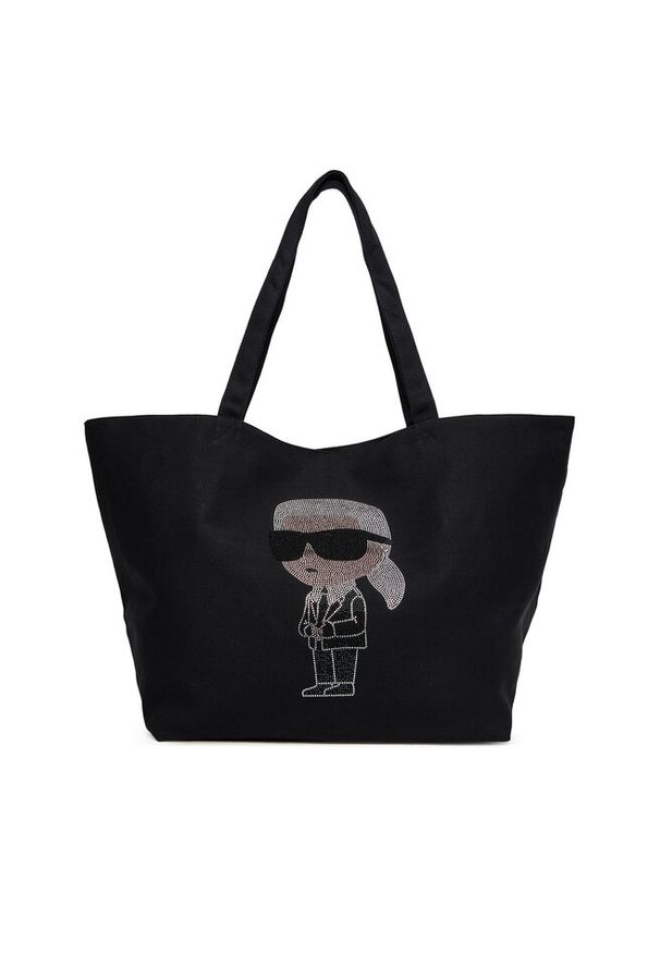 Karl Lagerfeld - Torebka KARL LAGERFELD. Kolor: czarny