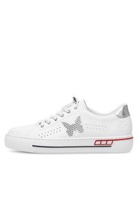 Rieker Sneakersy L8857-80 Biały. Kolor: biały #8