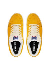 Etnies Sneakersy Sal 23 4102000155 Żółty. Kolor: żółty. Materiał: zamsz, skóra #6