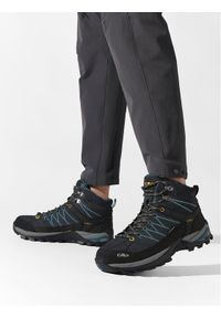 CMP Trekkingi Rigel Mid Trekking Shoe Wp 3Q12947 Szary. Kolor: szary. Materiał: skóra, zamsz. Sport: turystyka piesza #1