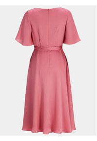 Swing Sukienka koktajlowa 5AG14500 Różowy Regular Fit. Kolor: różowy. Materiał: syntetyk. Styl: wizytowy