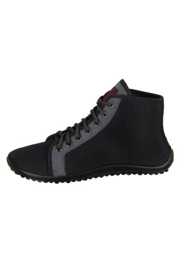 LEGUANO - Buty do chodzenia męskie Leguano Aktiv Plus. Zapięcie: sznurówki. Kolor: czarny. Materiał: materiał, syntetyk. Szerokość cholewki: normalna. Sport: turystyka piesza