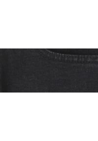 TOP SECRET - Eleganckie spodnie z aplikacją. Okazja: na co dzień. Kolor: czarny. Materiał: jeans, tkanina. Wzór: aplikacja. Sezon: wiosna, lato. Styl: elegancki #3