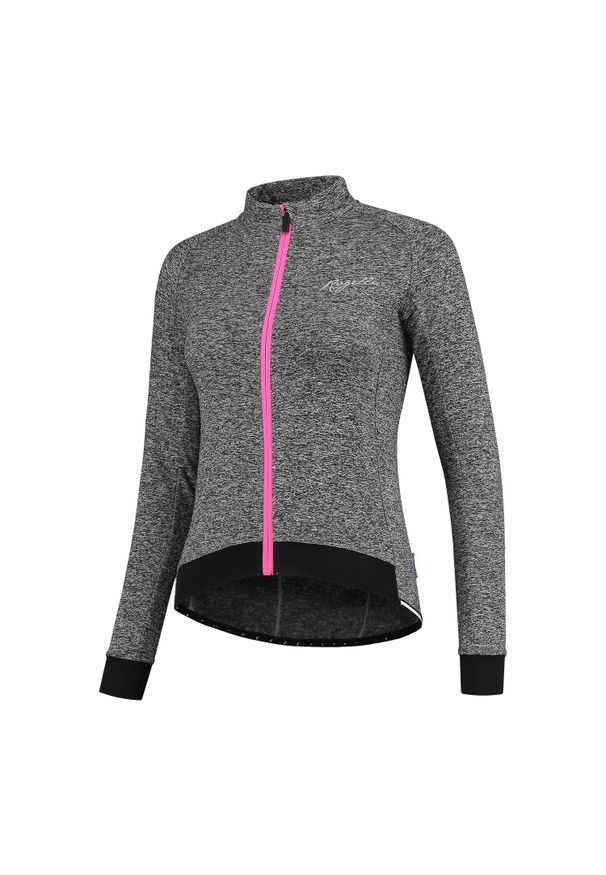 ROGELLI - Koszulka rowerowa damska Rogelli Benice 2.0 z długim rękawem. Kolor: różowy. Długość rękawa: długi rękaw. Długość: długie. Sport: kolarstwo