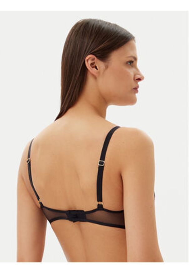 Chantelle X Biustonosz balkonetka Genesis C01KM5 Czarny. Kolor: czarny. Materiał: syntetyk