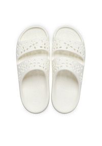 Crocs Klapki Classic Floral Cutout Sandal 210966 Biały. Kolor: biały #5