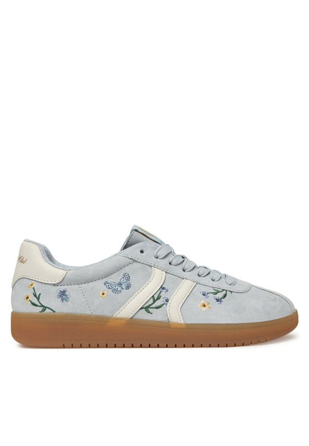 Aldo Sneakersy Chicsneaker 13964573 Niebieski. Kolor: niebieski. Materiał: skóra, zamsz