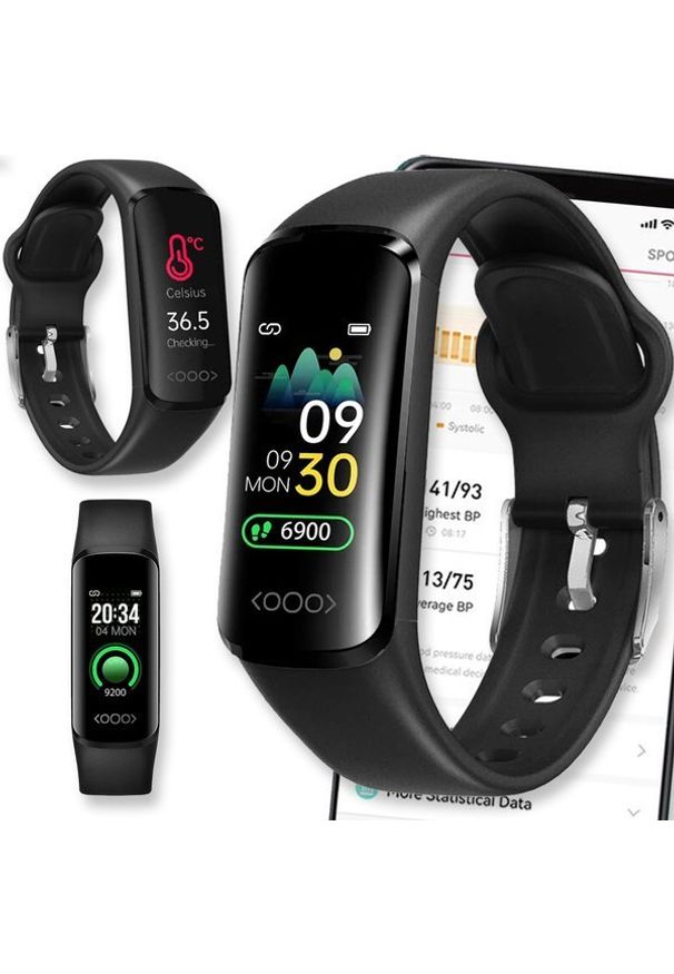 Smartwatch Active Band SMARTWATCH ZEGAREK SMARTBAND DAMSKI MĘSKI SMART WATCH ELEKTRONICZNY SPORT TK30. Rodzaj zegarka: smartwatch. Styl: sportowy