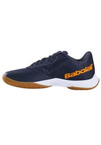 Buty do badmintona męskie Babolat Shadow Tour 5. Kolor: wielokolorowy, pomarańczowy, czarny