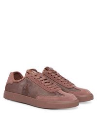 Calvin Klein Sneakersy Low Pro Cupsole Wt Striped Ny HW0HW03270 Brązowy. Kolor: brązowy. Materiał: materiał #6
