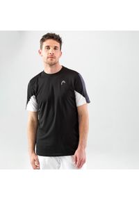 Head - Koszulka z krótkim rękawem męska CLUB 22 Tech. Kolor: czarny. Materiał: poliester, materiał. Długość rękawa: krótki rękaw. Długość: krótkie. Sport: tenis #1