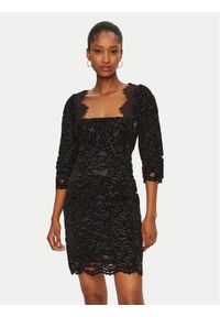 Rinascimento Sukienka koktajlowa CFC0121734003 Czarny Slim Fit. Kolor: czarny. Materiał: syntetyk. Styl: wizytowy #1