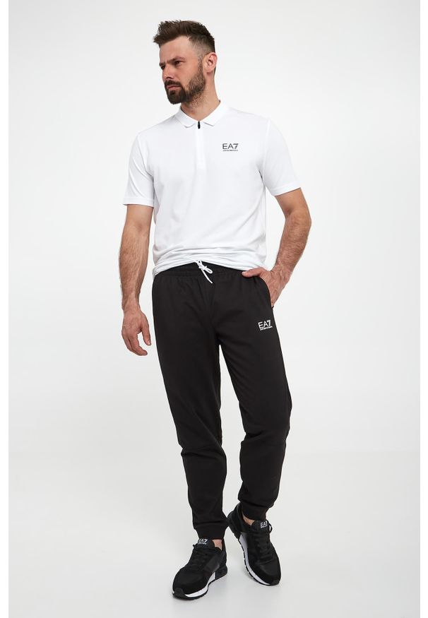 EA7 Emporio Armani - Polo męskie EA7 EMPORIO ARMANI. Typ kołnierza: polo