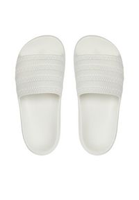 Adidas - adidas Klapki Adilette Ayoon GV9536 Biały. Kolor: biały. Materiał: syntetyk