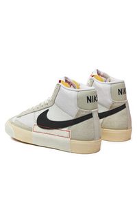Nike Sneakersy Blazer Mid Pro Club DQ7673 100 Biały. Kolor: biały. Materiał: skóra