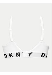 DKNY Biustonosz z fiszbiną DK7511 Biały. Kolor: biały. Materiał: bawełna
