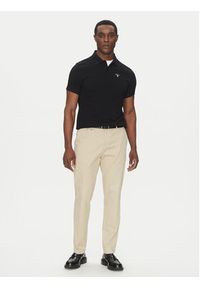 Barbour Polo Original Sports MML0358BK31 Czarny Tailored Fit. Typ kołnierza: polo. Kolor: czarny. Materiał: bawełna #3