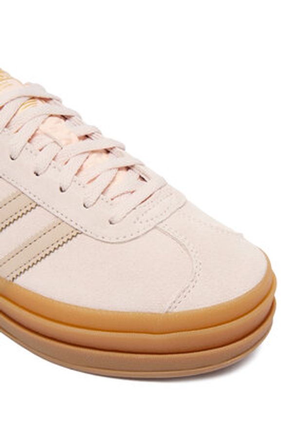 Adidas - adidas Sneakersy Gazelle Bold JQ1296 Różowy. Kolor: różowy. Materiał: skóra, zamsz. Model: Adidas Gazelle