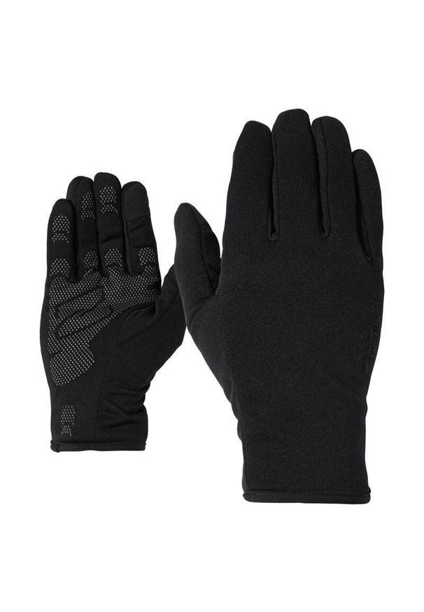 Rękawice turystyczne Ziener Innerprint Touch. Kolor: czarny. Sezon: zima. Sport: narciarstwo