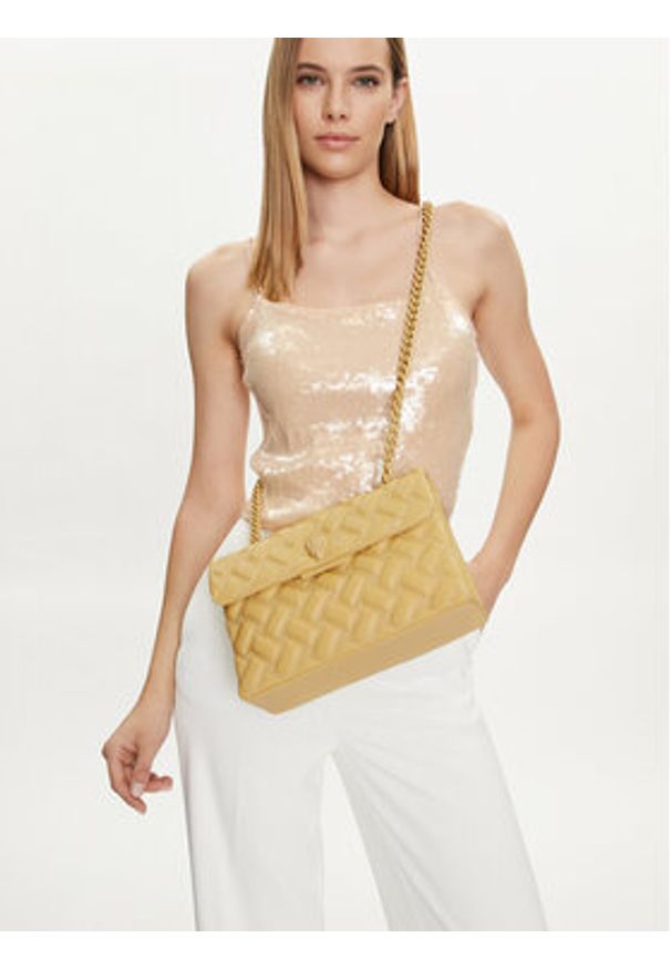 Kurt Geiger Torebka 9986942109 Żółty. Kolor: żółty. Materiał: skórzane