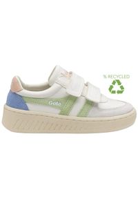 Trenerzy dziecięcy Gola Classics Grandslam Trident Strap Trainers. Okazja: na co dzień. Kolor: biały