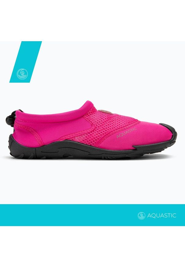 Buty do wody AQUASTIC Kea. Kolor: różowy