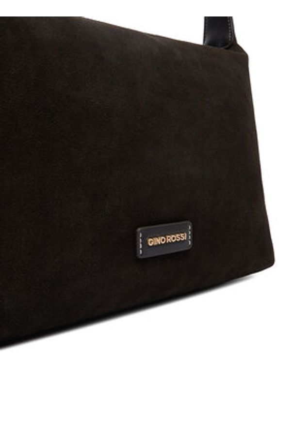 Gino Rossi - GINO ROSSI Torebka EO-LA224-19149 Brązowy. Kolor: brązowy. Materiał: skórzane, zamszowe
