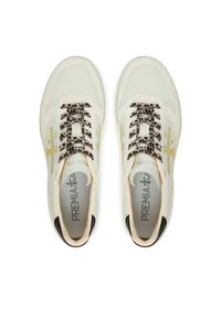 Premiata Sneakersy Micol Var 6794 Écru. Materiał: skóra #5
