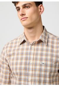 Wrangler - MESKA KOSZULA WRANGLER 1 PKT POPLIN SHIRT WHITE 112371402 #4