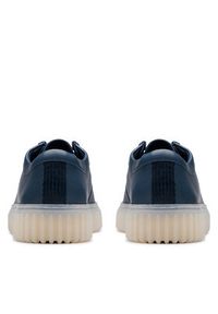 Clarks Półbuty Torhill Lo 26176216 Granatowy. Kolor: niebieski. Materiał: skóra