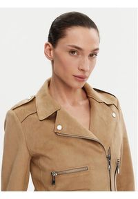 Morgan Kurtka z imitacji skóry 241-GOUSMI Beżowy Regular Fit. Kolor: beżowy. Materiał: skóra #3