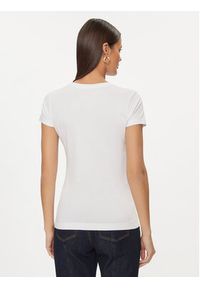 Guess T-Shirt Logo W4GI29 J1314 Biały Slim Fit. Kolor: biały. Materiał: bawełna #5