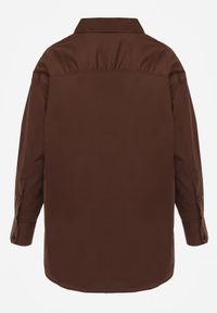 Born2be - Ciemnobrązowa Koszula Doriemara. Kolor: brązowy. Długość rękawa: długi rękaw. Długość: długie #7