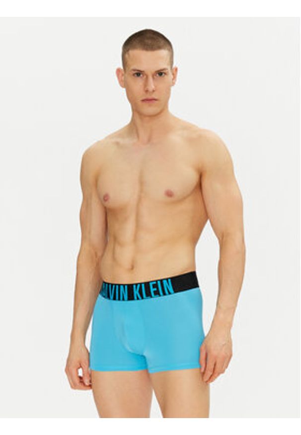 Calvin Klein Underwear Komplet 3 par bokserek 000NB3775A Kolorowy. Materiał: syntetyk. Wzór: kolorowy