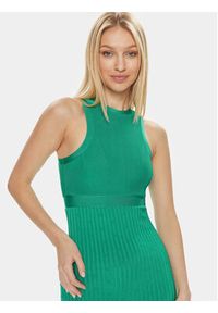 Marciano Guess Sukienka dzianinowa 4GGK08 5814Z Zielony Bodycon Fit. Kolor: zielony. Materiał: wiskoza. Typ sukienki: bodycon #5