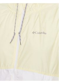 columbia - Columbia Wiatrówka Flash Forward 1585911 Żółty Regular Fit. Kolor: żółty. Materiał: syntetyk #3