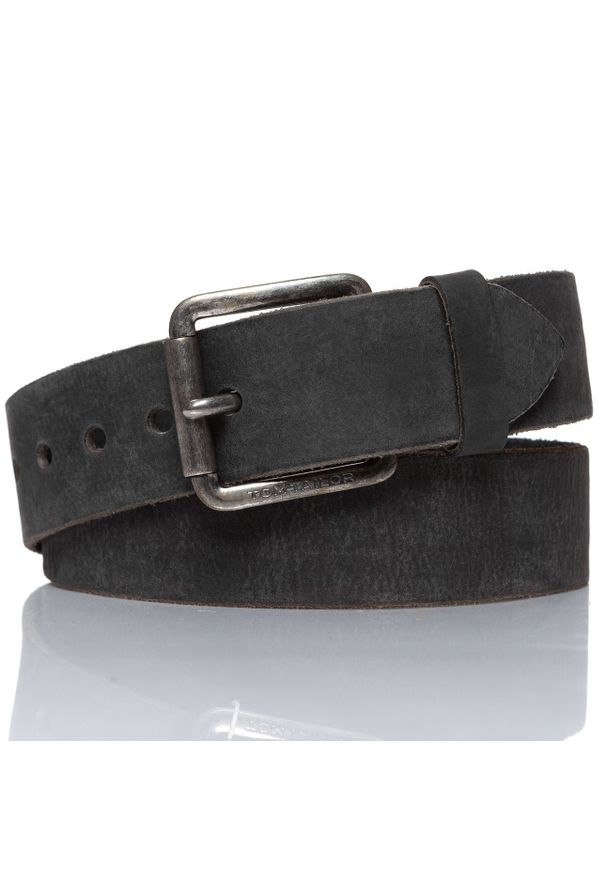 Tom Tailor - TOM TAILOR PASEK SKÓRZANY SOPO-TT424 0790 45 mm Ledergürtel RO 2724. Materiał: skóra. Wzór: paski. Styl: klasyczny, elegancki, casual