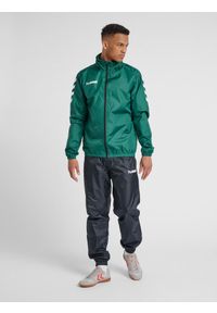 Kurtka ortalionowa sportowa dla dorosłych Hummel Core Spray Jacket. Kolor: wielokolorowy, zielony, biały