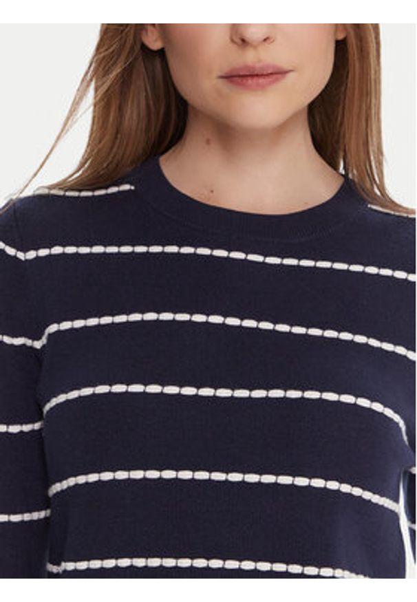 United Colors of Benetton - United Colors Of Benetton Sweter 104ME10EB Czarny Regular Fit. Kolor: czarny. Materiał: wiskoza