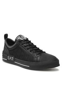 EA7 Emporio Armani Trampki X8X135 XK294 S387 Czarny. Kolor: czarny. Materiał: materiał