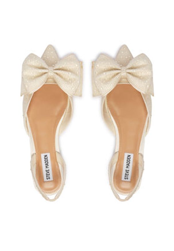 Steve Madden Baleriny Cardi 11005136 Écru. Materiał: materiał
