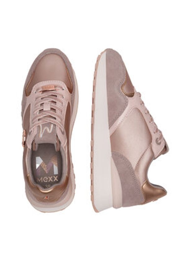 MEXX Sneakersy MI001013351W Różowy. Kolor: różowy. Materiał: materiał, syntetyk