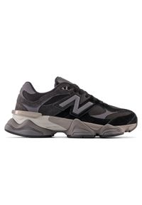Buty unisex New Balance U9060BLK – czarne. Okazja: na co dzień. Kolor: czarny. Materiał: syntetyk, skóra, materiał, guma. Szerokość cholewki: normalna